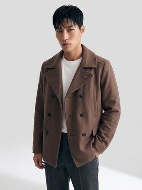 H&M Peacoat